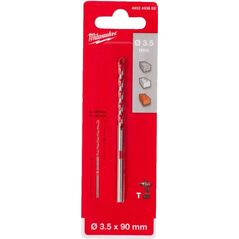 Wiertło Milwaukee MILWAUKEE WIERTŁO DO BETONU TCT  3,5 x 90mm PREMIUM