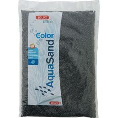 Zolux Aquasand Color czerń hebanowa 12kg