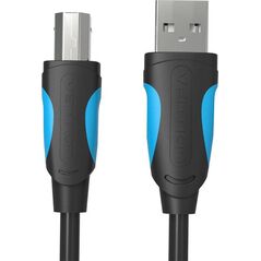 Kabel USB Vention USB-A - USB-B 5 m Czarny (VAS-A16-B500)