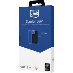3MK ComfortDuo Matt Sam A16 szkło         hartowane + etui czarny/black, zestaw 2w1