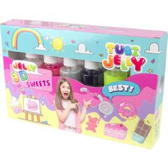 TUBAN Zestaw Tubi Jelly 6 kolorów - Słodycze