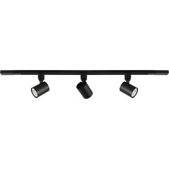 Italux Italux Lumsi TRL-2071-3T-10-BL reflektory z szynoprzewodem 3x25W GU10 czarny piaskowany
