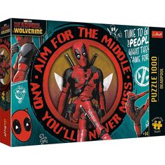 Trefl Puzzle 1000 elementów Premium Plus Deadpool Marvel