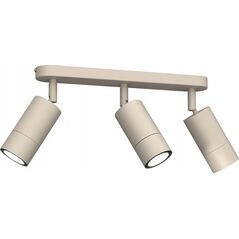 Lampa sufitowa Luminex Luminex Link 9528 listwa plafon lampa sufitowa 3x8W GU10 beżowy
