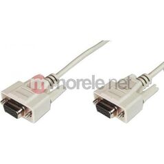 Digitus DB-9 - DB-9, 2m, Biały (AK610106020E)
