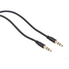 Kabel Maclean Jack 3.5mm - Jack 3.5mm 1.5m czarny (MCTV-815)