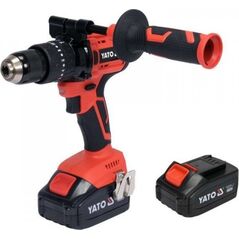 Wiertarko-wkrętarka Yato YATO WIERTARKO-WKRĘTARKA UDAROWA 18V LI-ION   82791 / 2x3,0Ah 75Nm / SILNIK BEZSZCZOTKOWY