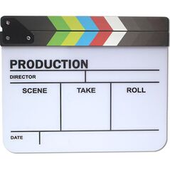 Commlite KLAPS FILMOWY 30x25cm / Biały / na Pisaki - Mazaki