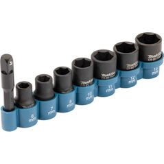 ΜΑΚΙΤΑ MAKITA IMPACT SOCKET SET 1/4" 8 τεμ. 6-13mm 13496650 88381589529