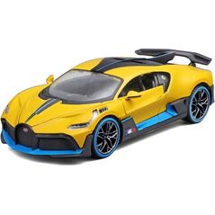 Maisto Model kompozytowy Bugatti Divo 1/24 żółty