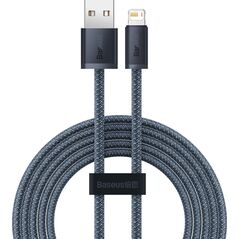Kabel USB Baseus USB-A - Lightning 2 m Szary (CALD000516)