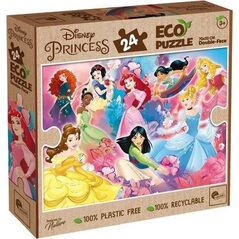 Lisciani LISCIANI DISNEY PUZZLE EKO DWUSTRONNE PRINCESS 24 EL.