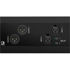 Audac AUDAC NWP222/B Πίνακας εισόδου και εξόδου ήχου δικτύου - 2 x XLR in-and out + BT (4 x 2 CH) μαύρο 13298767 5414795046856