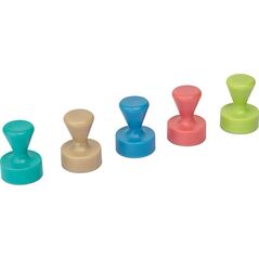 Maul MAUL Neodymium-Kegelmagnete 12mm 10 Stück div. Farben 13341372 4002390080859