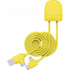 Xoopar Ice-C Multi-Connector Kabel ładujący USB-C, USB, 1 metr Lightning z