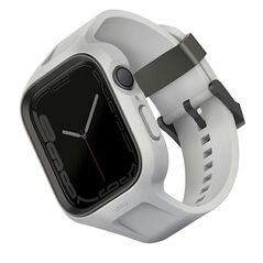 Belt + case UNIQ Monos 2in1 Apple Watch 4/5/6/7/8/9/SE 44/45mm gray/chalk grey