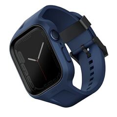 Belt + case UNIQ Monos 2in1 Apple Watch 4/5/6/7/8/9/SE 44/45mm blue/marine blue