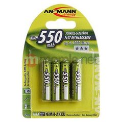 Ansmann Akumulator MaxE AAA / R03 550mAh 4 szt.