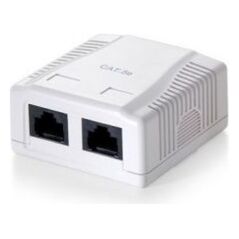Equip GNIAZDO NATYNKOWE KAT.5 2X RJ45 (235112)