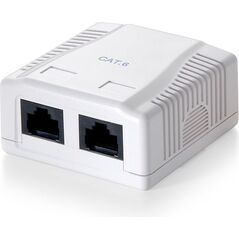 Equip GNIAZDO NATYNKOWE KAT.6 2X RJ45 235212