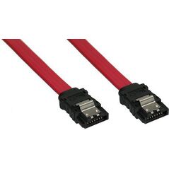 InLine SATA - SATA, 0.7m, Czerwony (27707A)