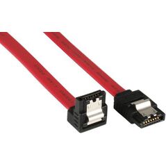 InLine SATA - SATA, 0.3m, Czerwony (27703V)