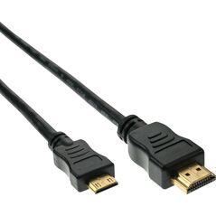 Kabel InLine HDMI Mini - HDMI 5m czarny (17455P)