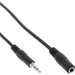 Kabel InLine Jack 3.5mm - Jack 3.5mm 3m czarny (99933)