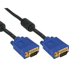 Kabel InLine D-Sub (VGA) - D-Sub (VGA) 0.5m niebieski (17805S)