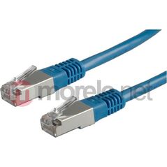 Value S/FTP Cat6 1m Niebieski 21.99.1334-200