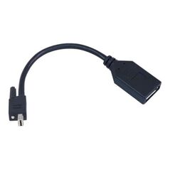 Adapter AV Matrox DisplayPort Mini - D-Sub (VGA) czarny (CABMDPDPF)