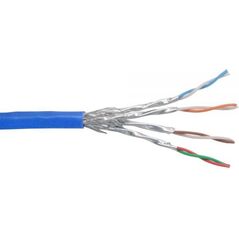 InLine Kabel instalacyjny rolk, Cat.6, 1000 Mbit, 100m, niebieski (76499B)