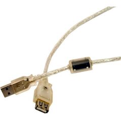 Kabel USB InLine USB-A - USB-A 3 m Przezroczysty (34603Q)
