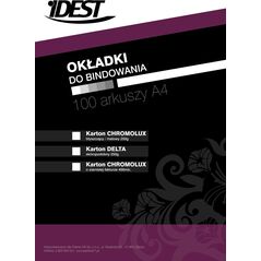 Idest Okładki do bindowania DELTA A4 250G zielony 100szt. (BEONKTDLA4270GNPX010001)