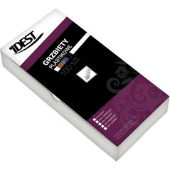 Idest Grzbiety plastikowe do bindowania 6mm biały 100szt. (BEGGP060WHPX0100001)