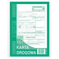 Michalczyk & Prokop Karta drogowa SM/101 A5 80 kartek numerowana (802-3N)