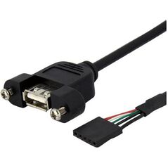 StarTech USB A(F) na IDC(F) (USBPNLAFHD3)