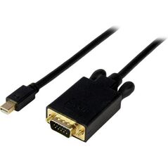 Kabel StarTech DisplayPort Mini - D-Sub (VGA) 1.8m czarny (MDP2VGAMM6B)