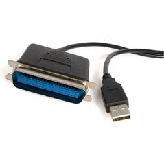 Kabel USB StarTech USB-A - IEEE 1284 (LPT) 1.8 m Czarny (ICUSB1284)