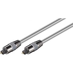 Kabel Goobay Toslink - Toslink 10m srebrny (50572)