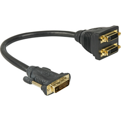 Kabel Goobay DVI-D - DVI-D x2 20m czarny (68740)