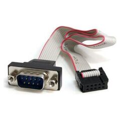 StarTech DB-9 - IDC-10, 0.4m, Szary (PNL9M16)