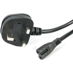 Kabel zasilający StarTech BS 1363 Power (UK) - C7 IEC 60320, 1m (PXTNB2SUK1M)