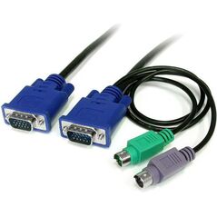 StarTech Kable KVM, 1.8m, Czarny (SVECON6)