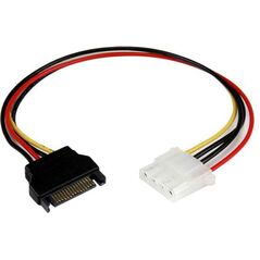 StarTech Molex - SATA, 0.3m, Wielokolorowy (LP4SATAFM12)