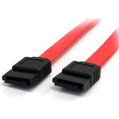 StarTech SATA - SATA, 0.6m, Czerwony (SATA24)