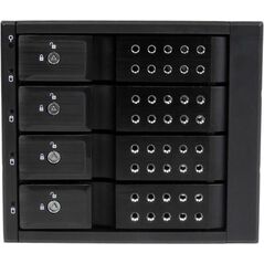 Kieszeń StarTech na 4 dyski twarde 3.5", SATA, SAS (HSB4SATSASBA)