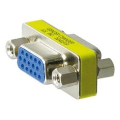 Adapter AV Goobay D-Sub (VGA) - D-Sub (VGA) srebrny (50299)