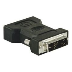 Adapter AV Goobay DVI-I - D-Sub (VGA) czarny (68030)