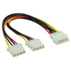 Goobay Molex - Molex x2, 0.2m, Wielokolorowy (50684)